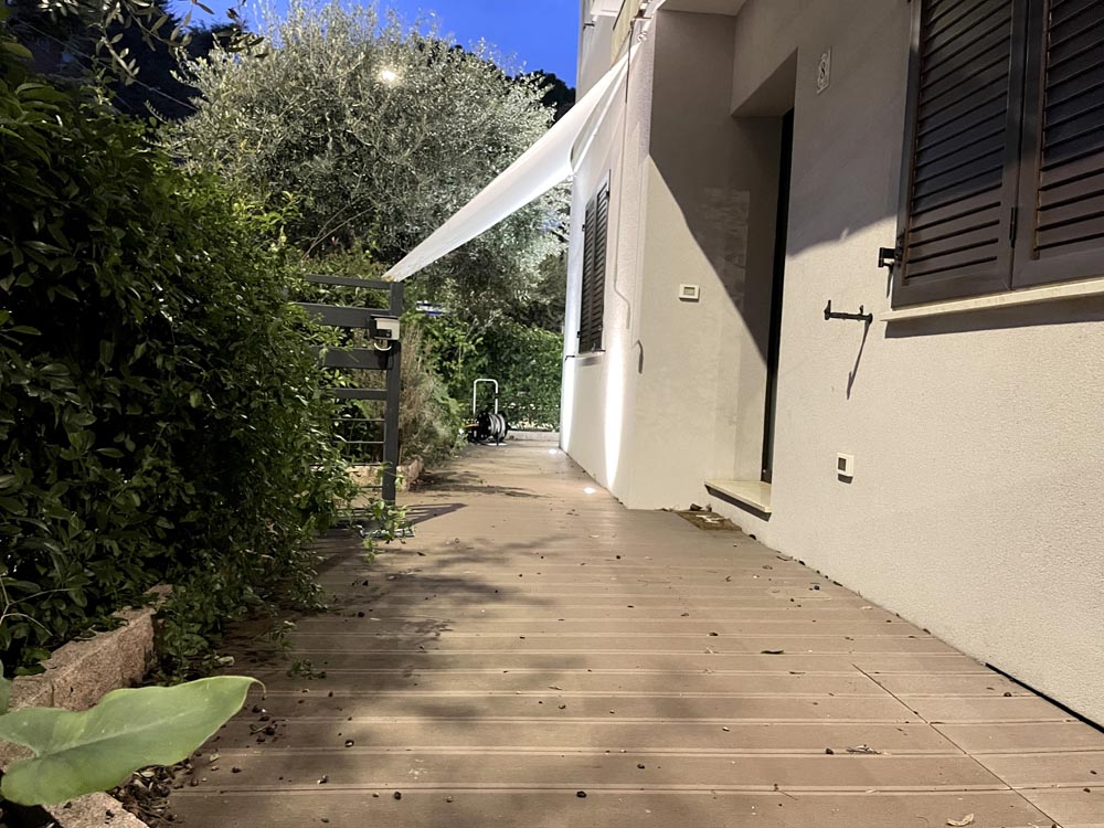 Piano terra con giardino ideale per stagione estiva